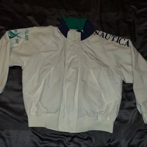 Vintage Nautica Challenge J-Class Windbreaker Men's Large Jacket